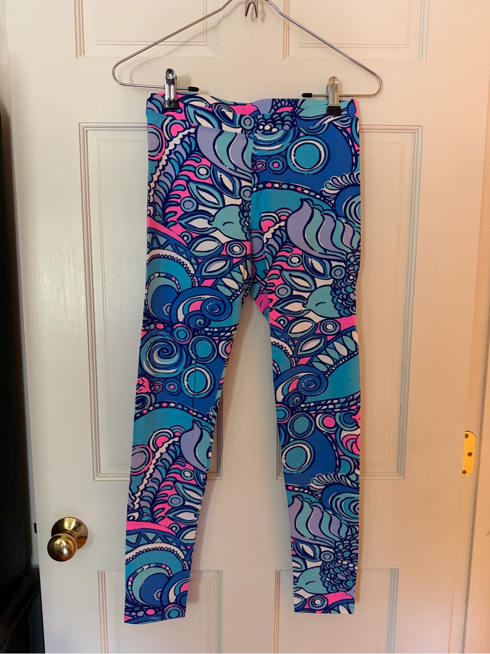 Lilly Pulitzer Girls Sea Jewels Print Leggings